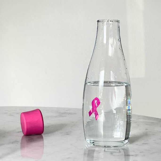 Vatnsflaska Bleiku slaufunnar - 500 ml