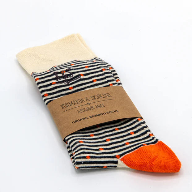 K&S bambussokkar - Mandarína