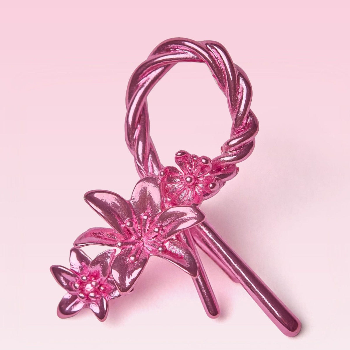 Bleikar slaufur fyrri ára