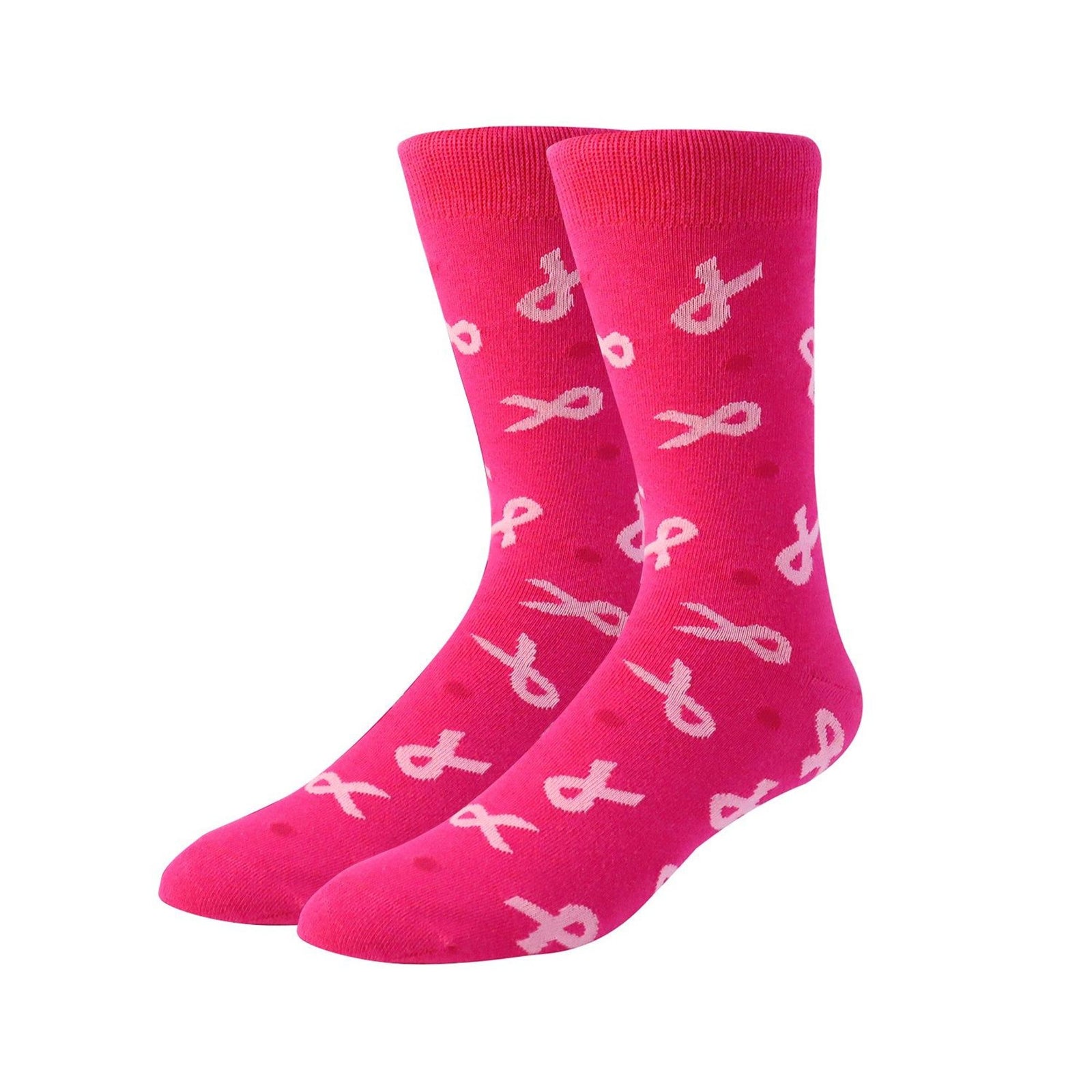 Bleikir sokkar með slaufum