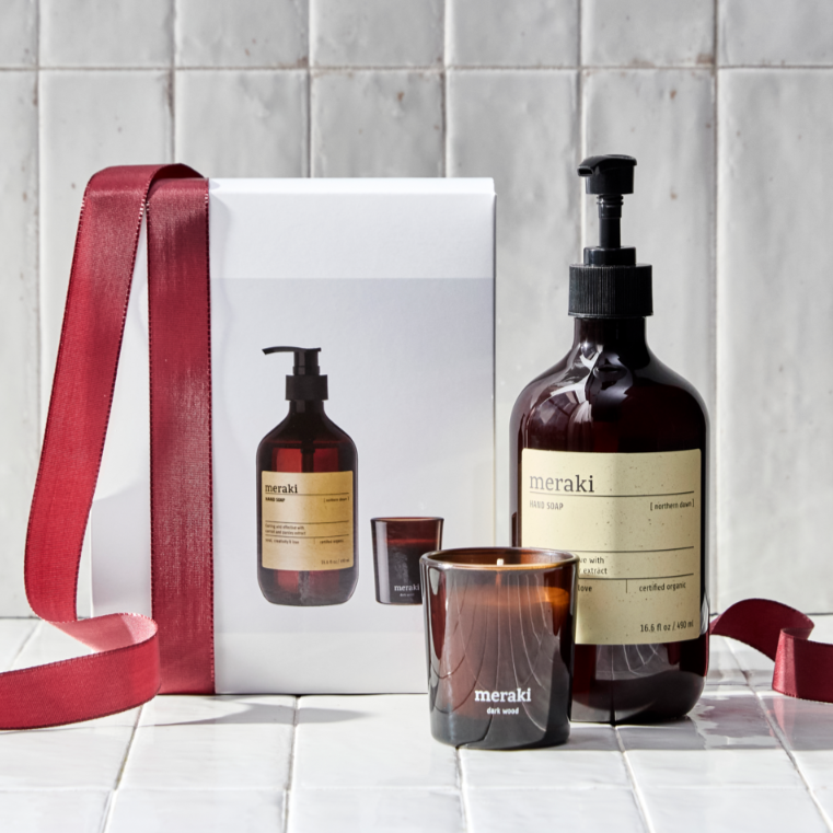 Gjafasett / handsápa + ilmkerti