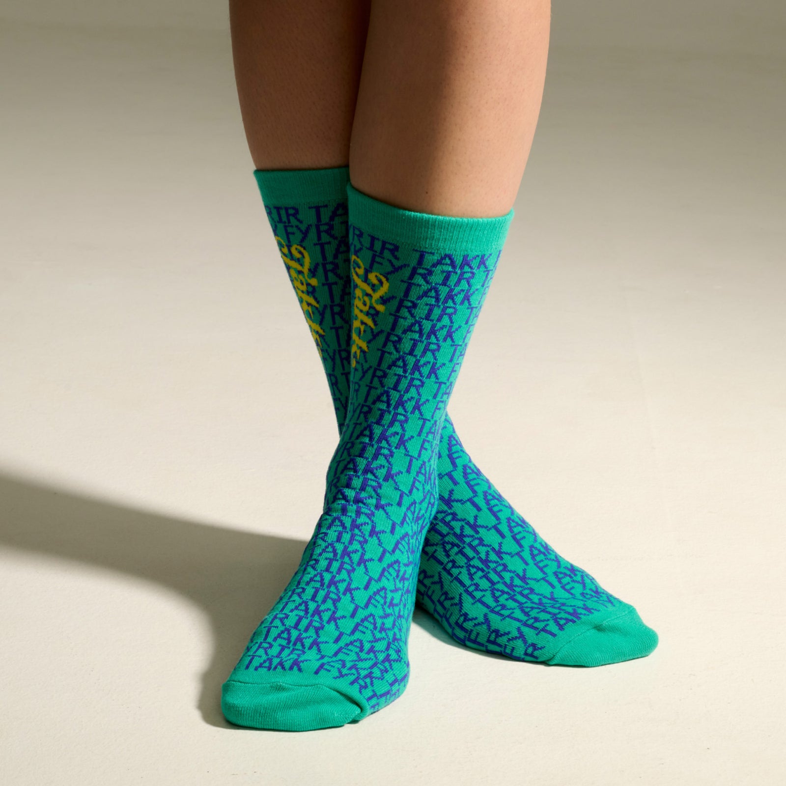 Mottumarssokkar - viðhafnarútgáfa - grænir