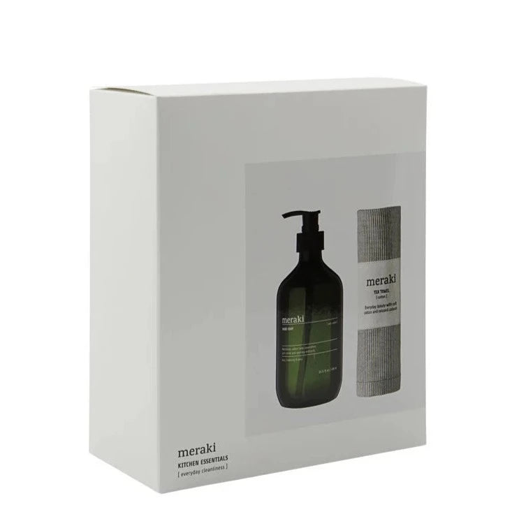 Gjafasett / handsápa + viskastykki