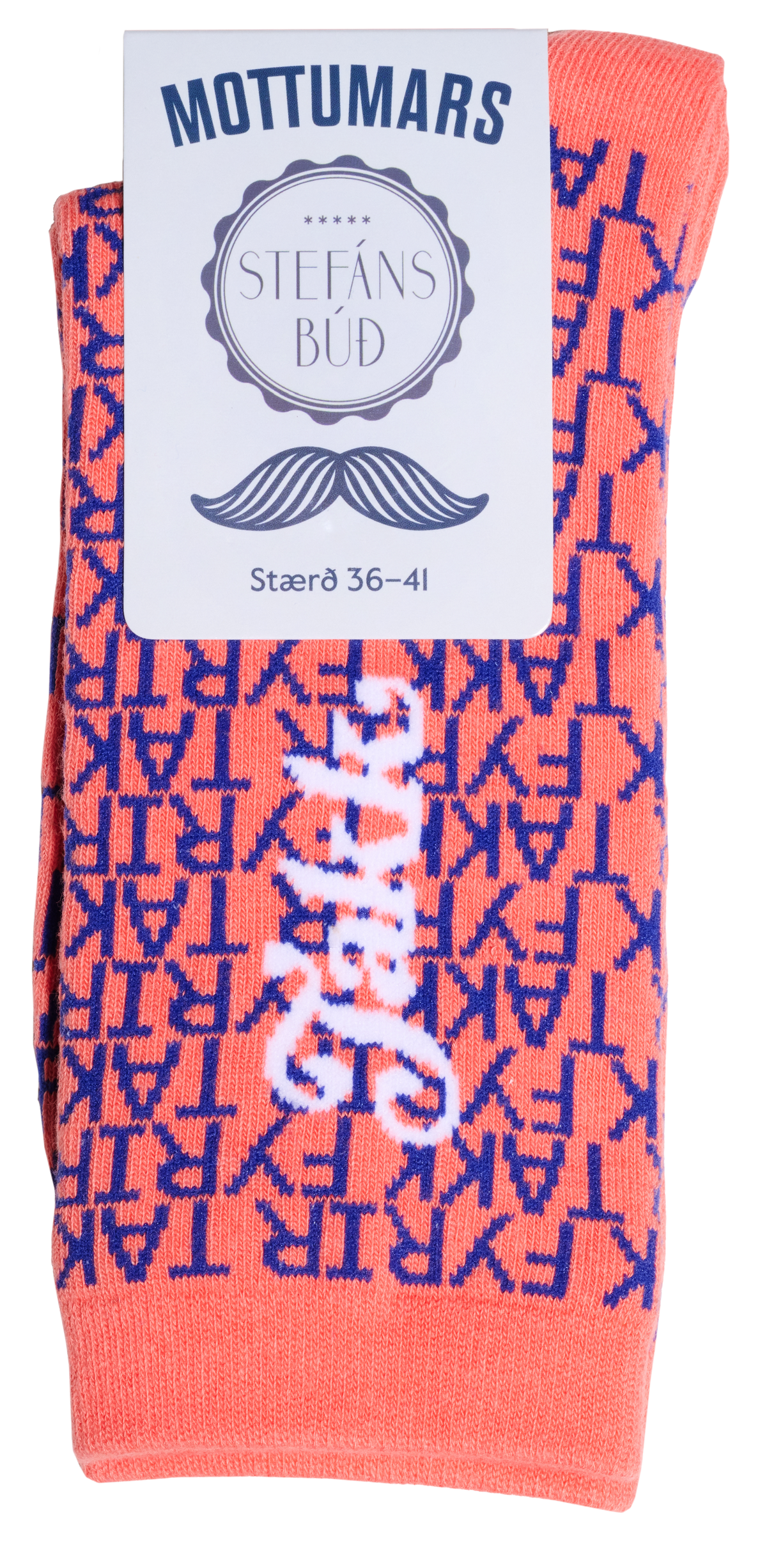 Mottumarssokkar - viðhafnarútgáfa - bleikir