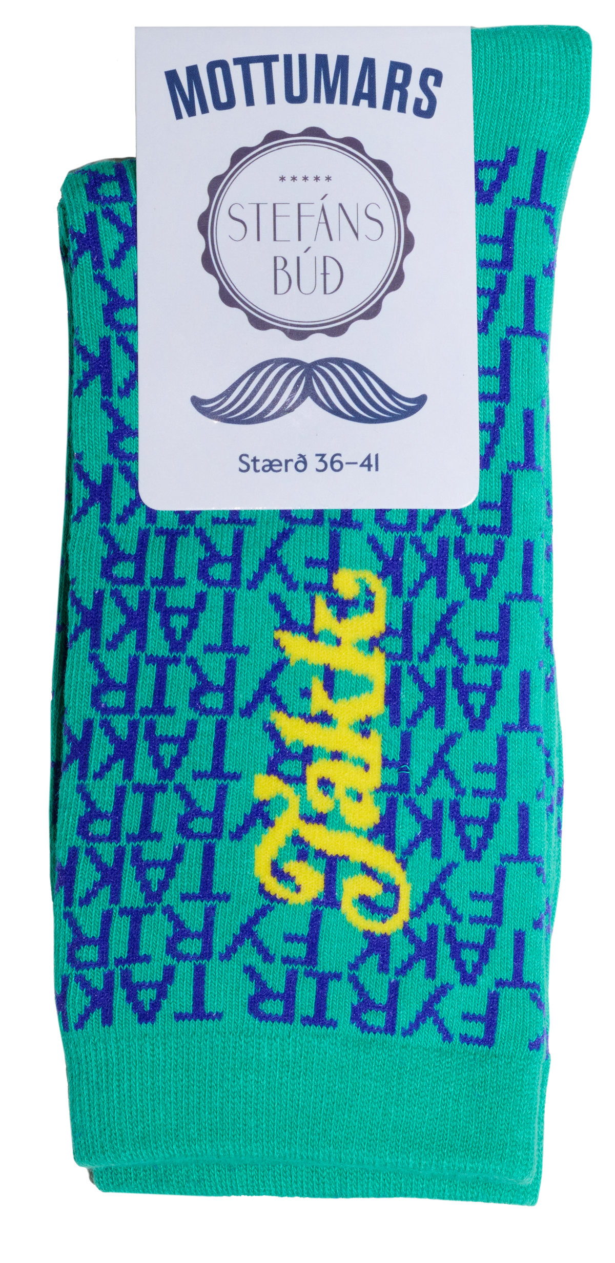 Mottumarssokkar - viðhafnarútgáfa - grænir