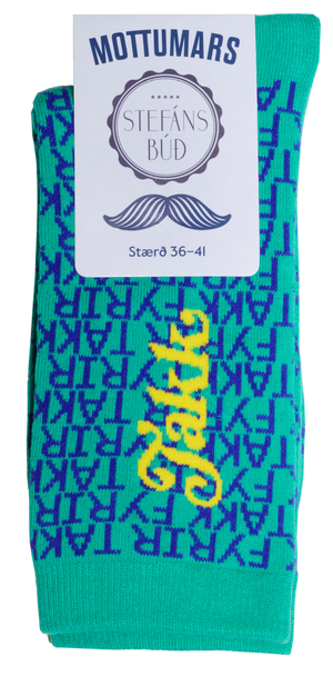 Mottumarssokkar - viðhafnarútgáfa - grænir