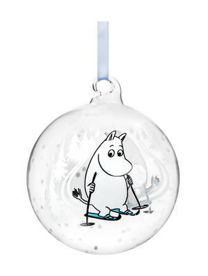 Jólakúla Moomin - 9 cm - 4 tegundir