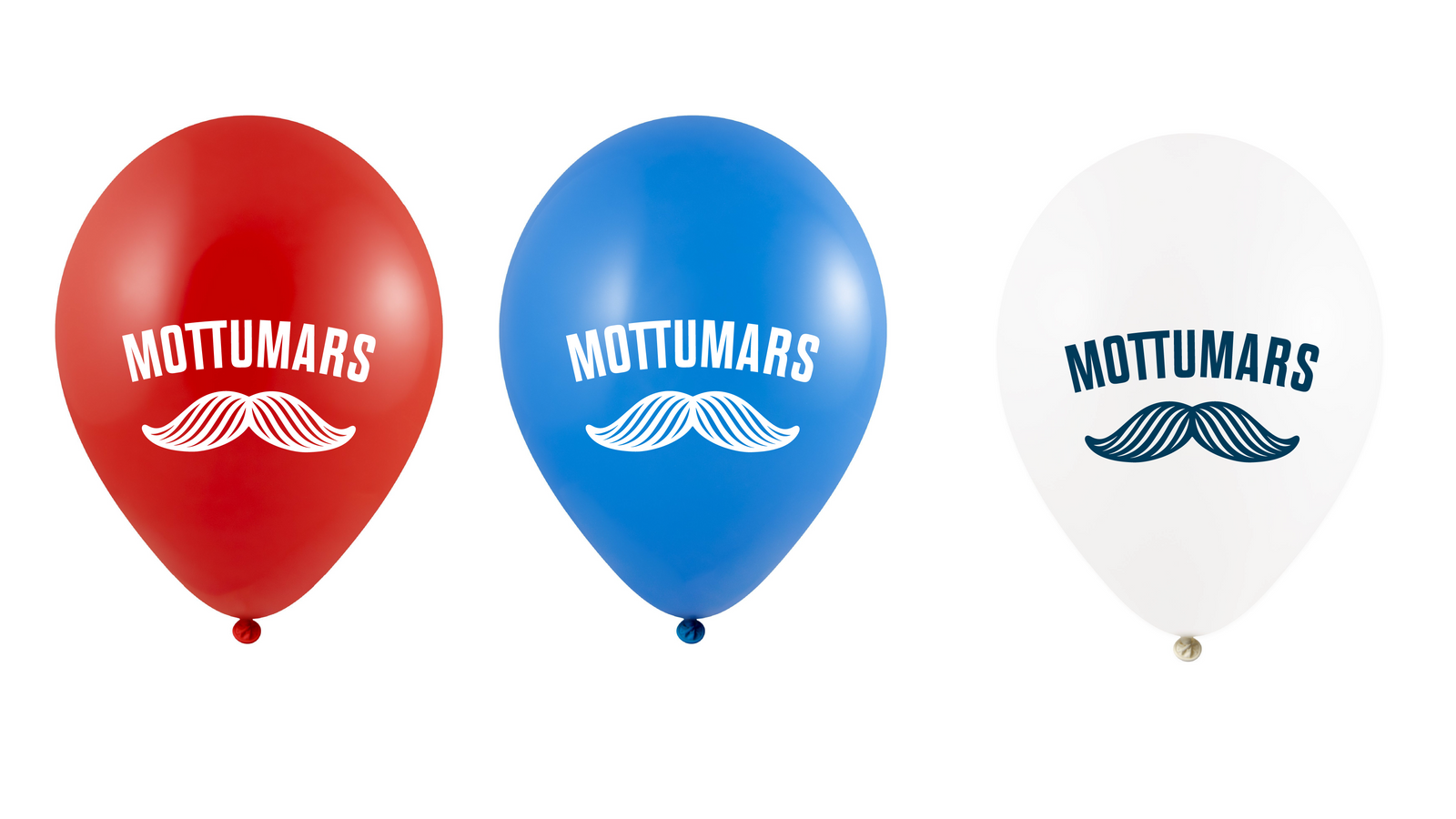 Mottumars-blöðrur, 12 í  pakka